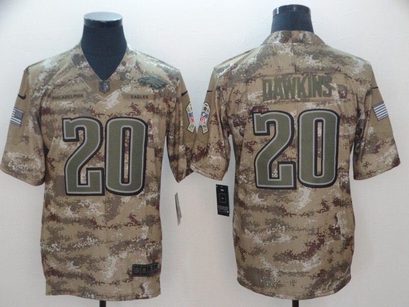   Men Philadelphia Eagles #20 Dawkins Nike Camo 2024 Salute to Service Limited NFL Jersey  ->dallas cowboys->NFL Jersey